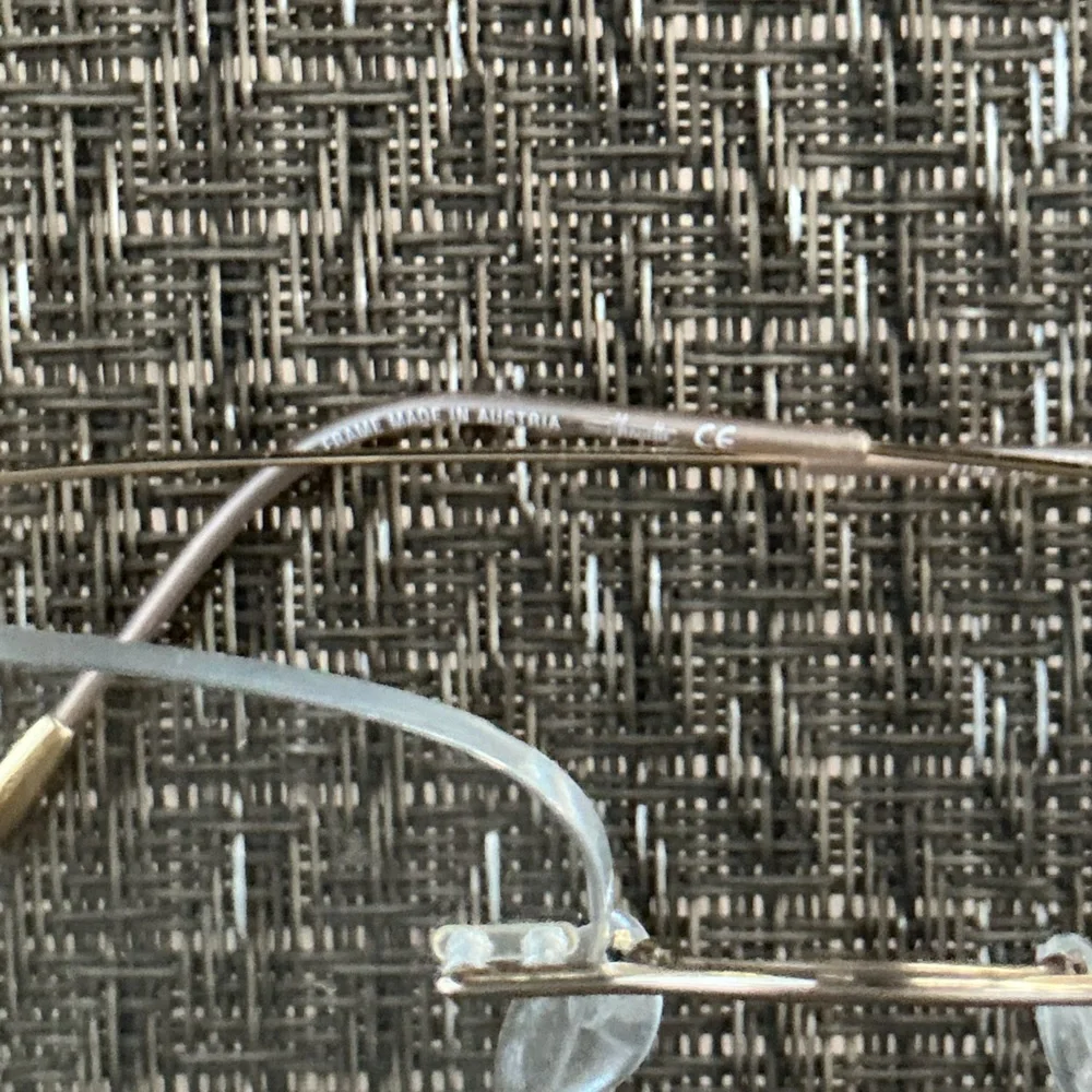 Silhouette Rimless Gold TITAN Eyeglasses Frames